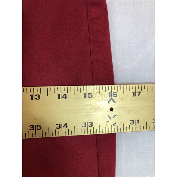 Maurice Pants Womens XS Deep Red Skinny Low Rise Jeans Jeggings Comfort Stretch - Picture 10 of 14